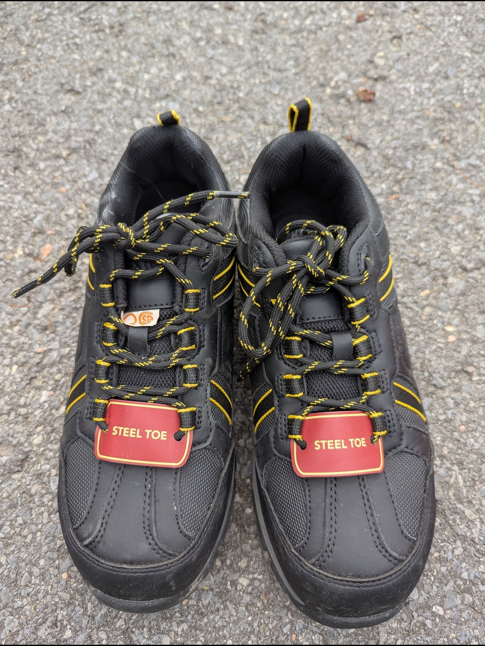 Crescent Black Athletic Steel Toe Work Shoe